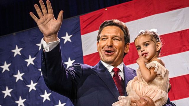 DeSantis, Trump's Republican rival, sweeps and reaffirms Florida as a conservative state